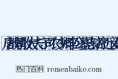 唐故朝散大夫守司农少卿李公墓志铭序近义词是什么意思的图片